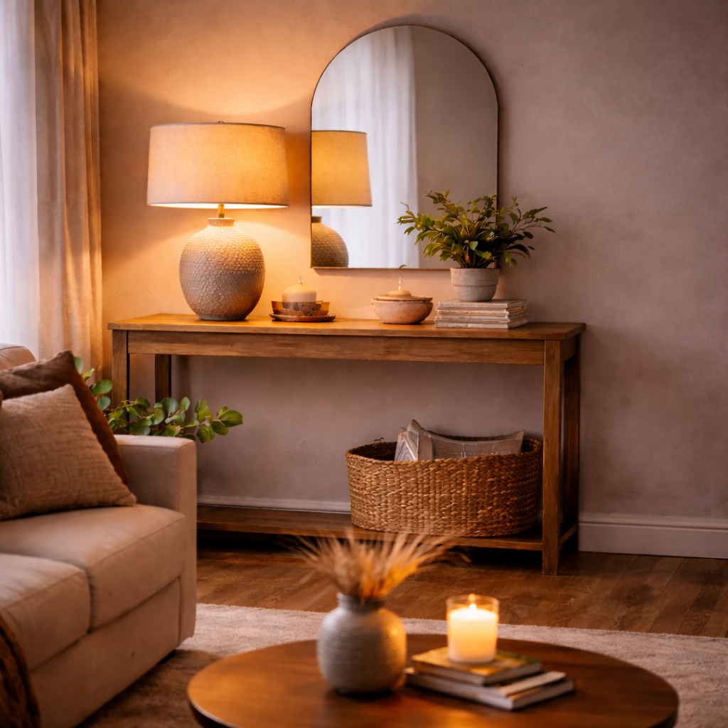 Soft Table Lamp Lighting: Adding Warmth and Balance to Your Living Space