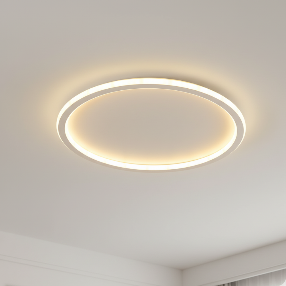 Deckenleuchte – Zeitgenössische LED-Leuchte mit schwebender Eleganz