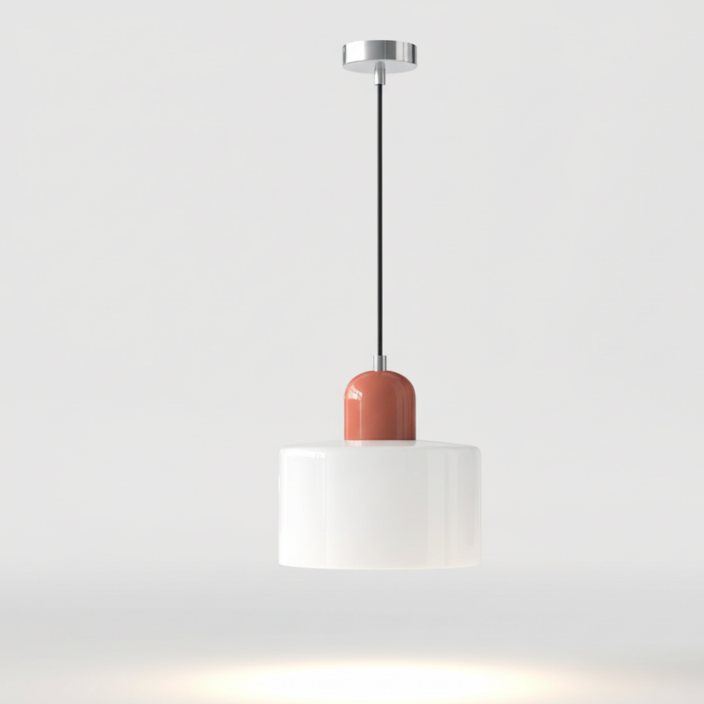 Pendelleuchte – Modernes Glasdesign mit verspieltem Farbakzent